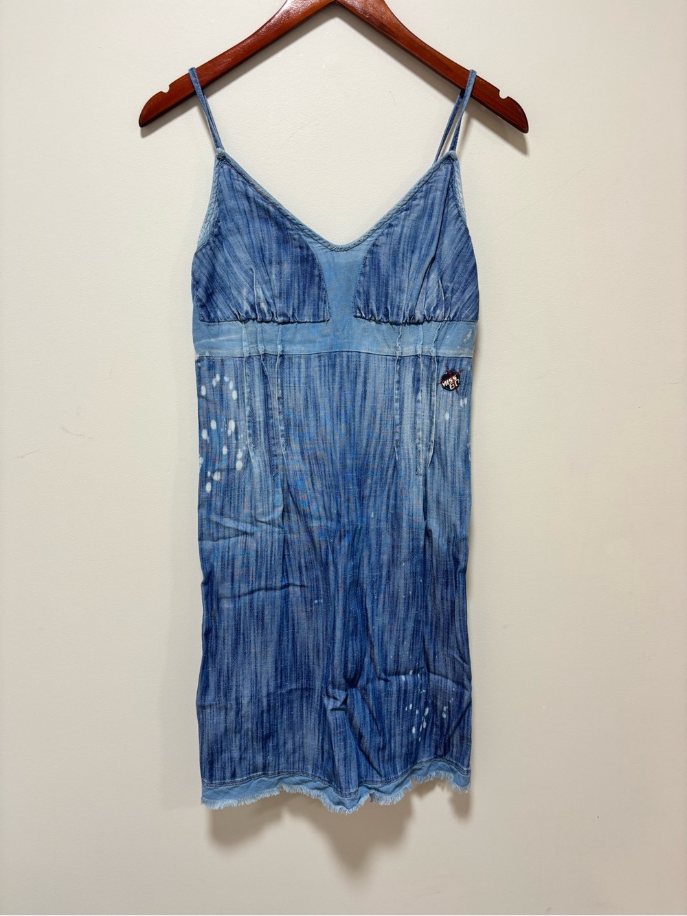 RARE Miss Sixty ASO Marissa Cooper The O.C. Y2K Blue Mini Dress Vintage S - Picture 3 of 14